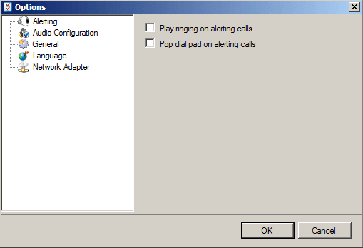 SoftphoneOptionsAlerting