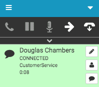 Chat interaction connected