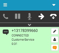 SMS interaction connected