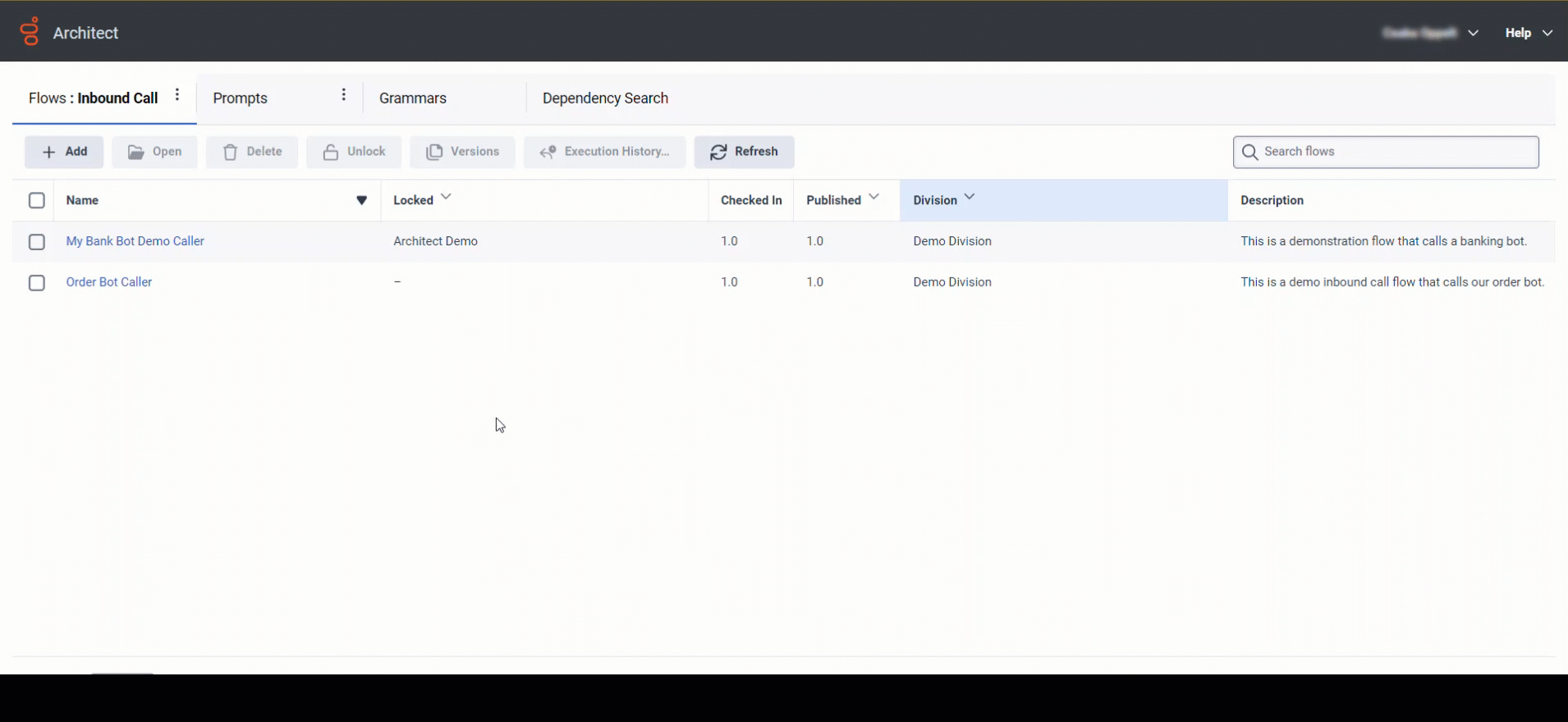 Create an intent miner in Architect