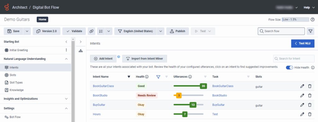 Intent with intent health