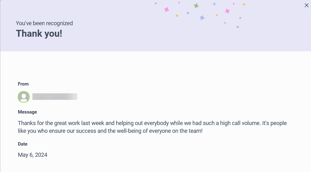 Agent recognition card