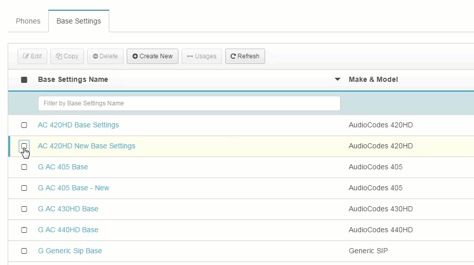 Click to enlarge. Track Base Settings
